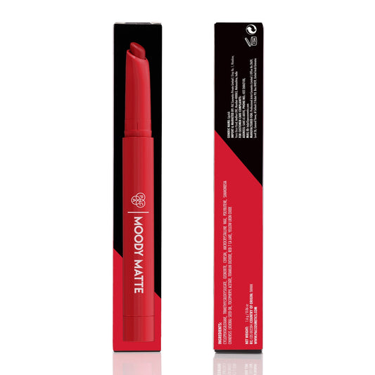 PAC Cosmetics Moody Matte Lipstick (1.6 gm) #Color_Birthday Bash