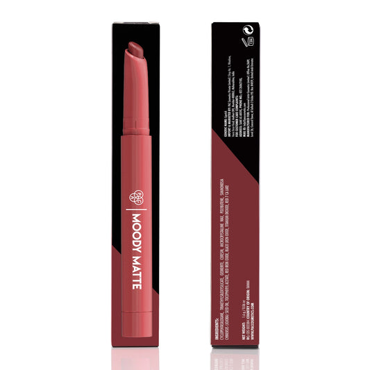 PAC Cosmetics Moody Matte Lipstick (1.6 gm) #Color_Bachelorette