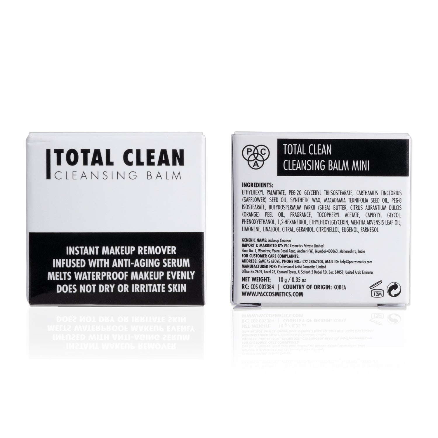 PAC Cosmetics Total Clean Cleansing Balm #Size_10 gm