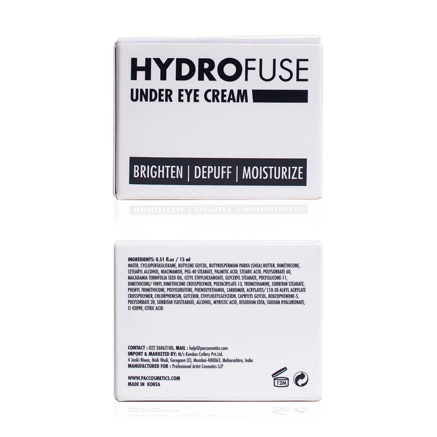 PAC Cosmetics Hydro Fuse Eye Cream (15 ml)
