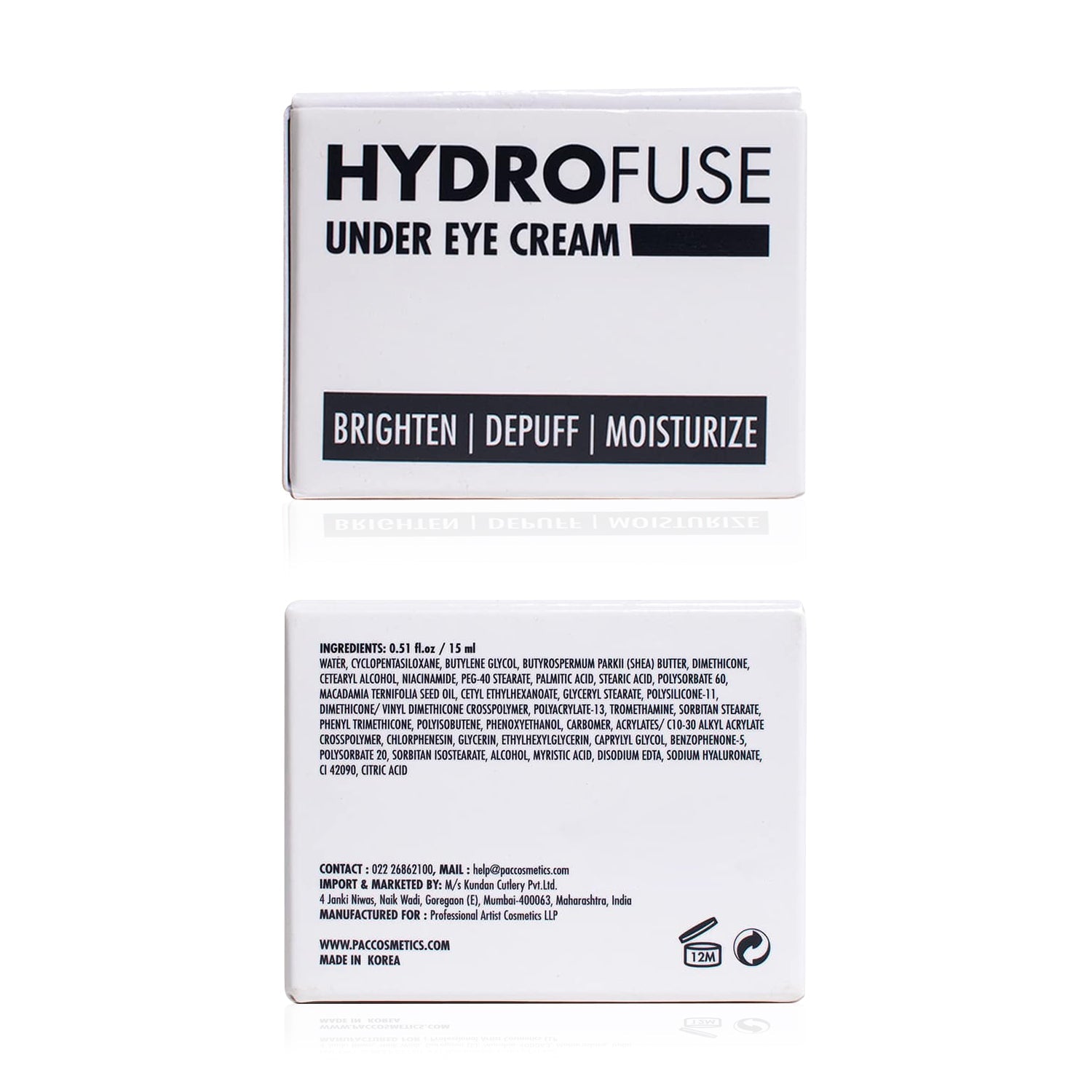 PAC Cosmetics Hydro Fuse Eye Cream (15 ml)