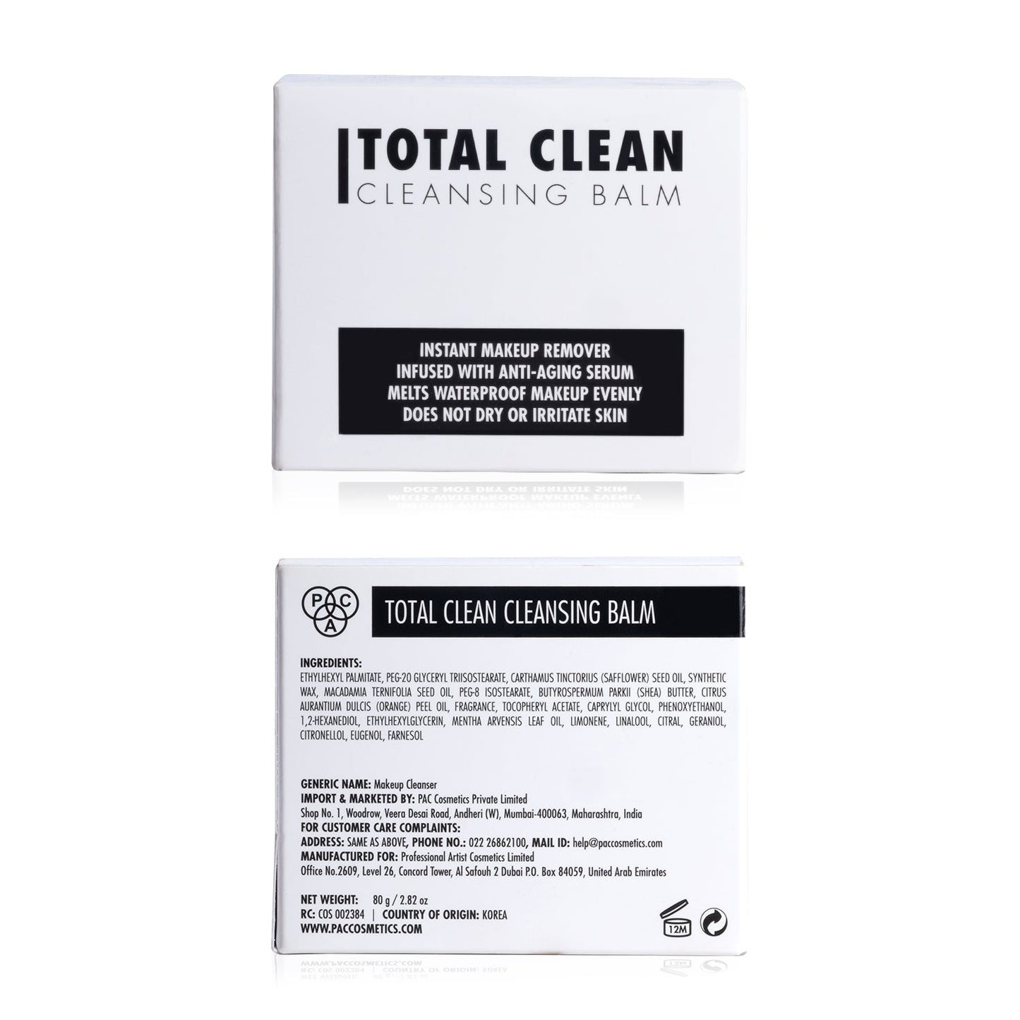 PAC Cosmetics Total Clean Cleansing Balm #Size_80 gm