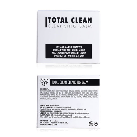 PAC Cosmetics Total Clean Cleansing Balm #Size_80 gm