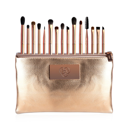 PAC Cosmetics Eyeconic Brush Kit (15 Brushes)