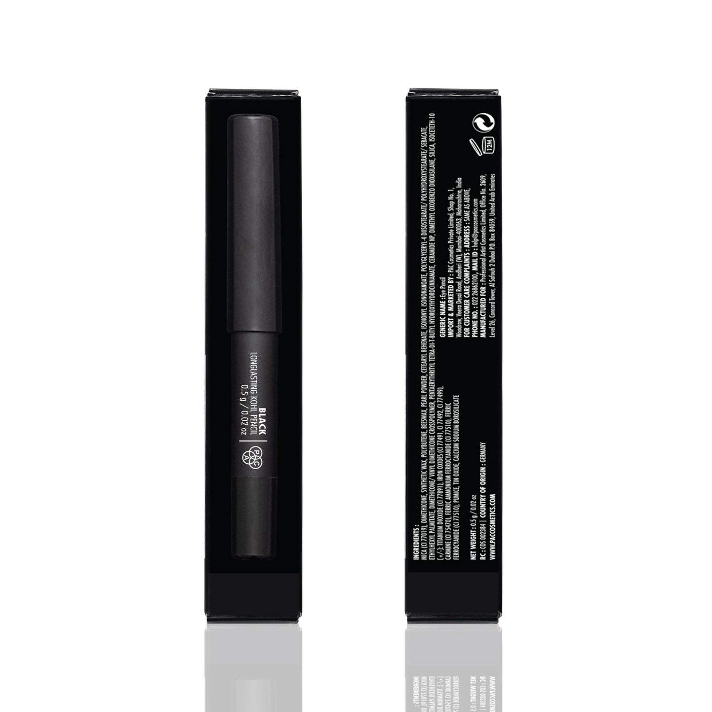 PAC Cosmetics Longlasting Kohl Pencil #Size_0.5 gm