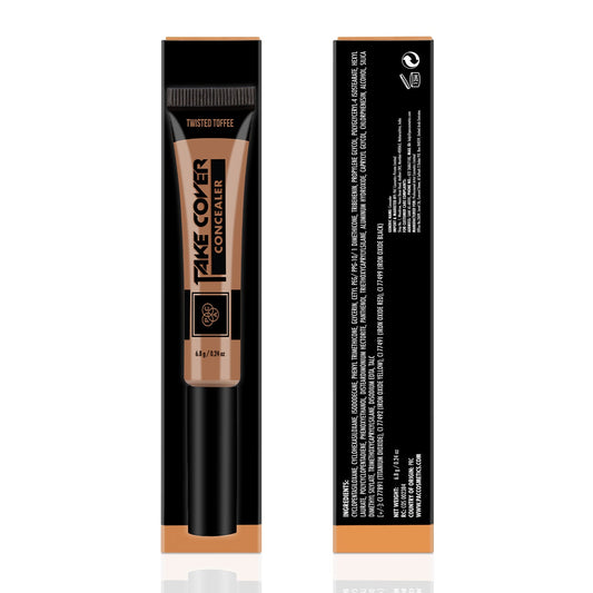 PAC Cosmetics Take Cover Concealer (6.8 gm) #Color_Twisted Toffee