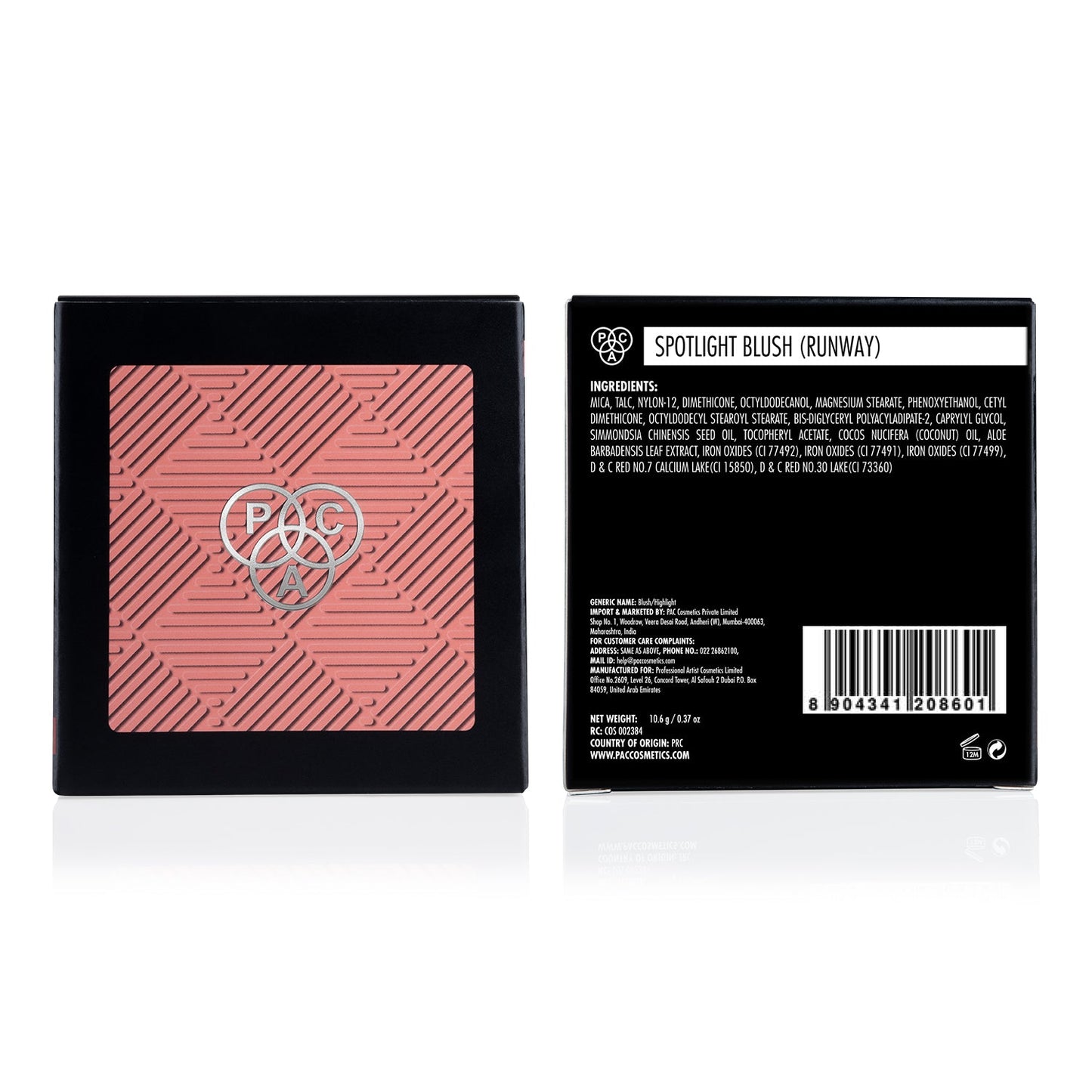 PAC Cosmetics Spotlight Blush (10.6 gm) #Color_Runway