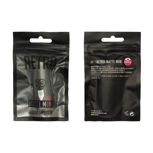 PAC Cosmetics Retro Matte Gloss Mini (3 ml) #Color_Hottila