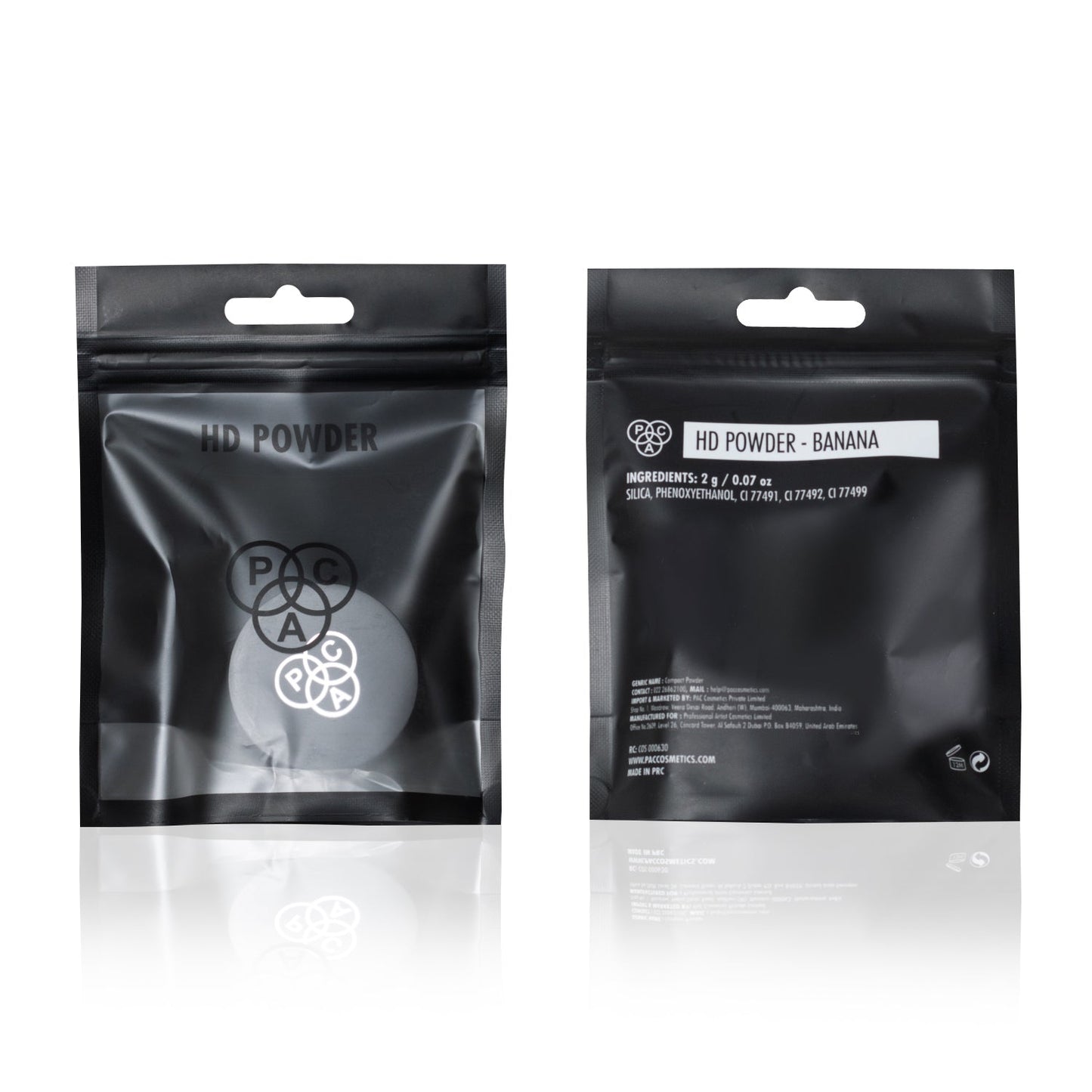 PAC Cosmetics HD Powder #Size_2 gm+#Color_Banana