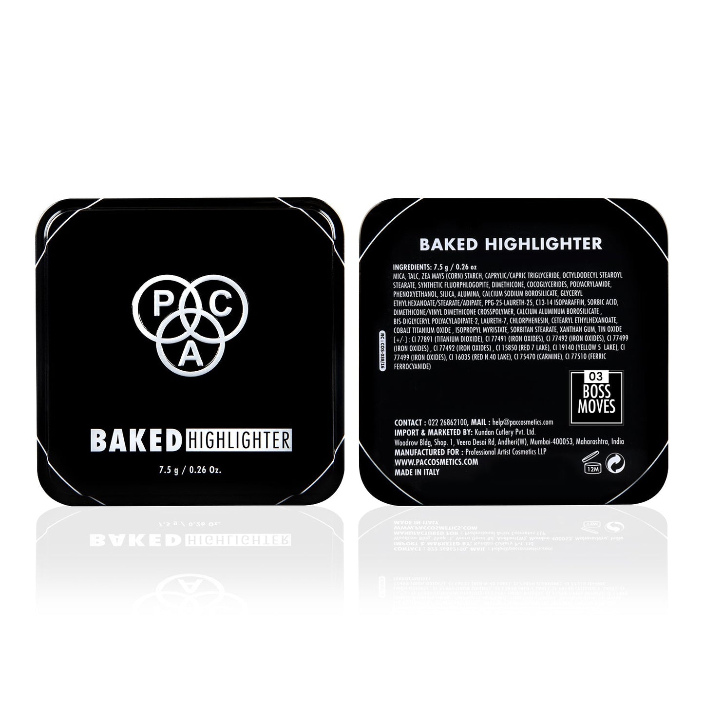 PAC Cosmetics Baked Highlighter #Color_Boss Moves