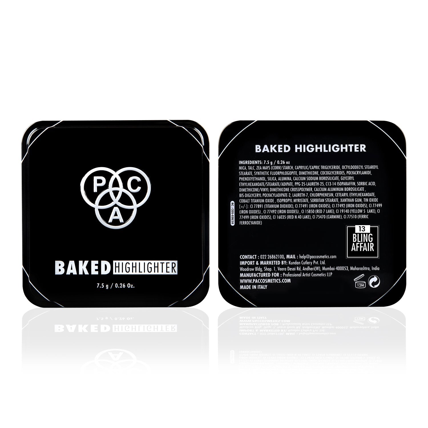 PAC Cosmetics Baked Highlighter #Color_Bling Affair