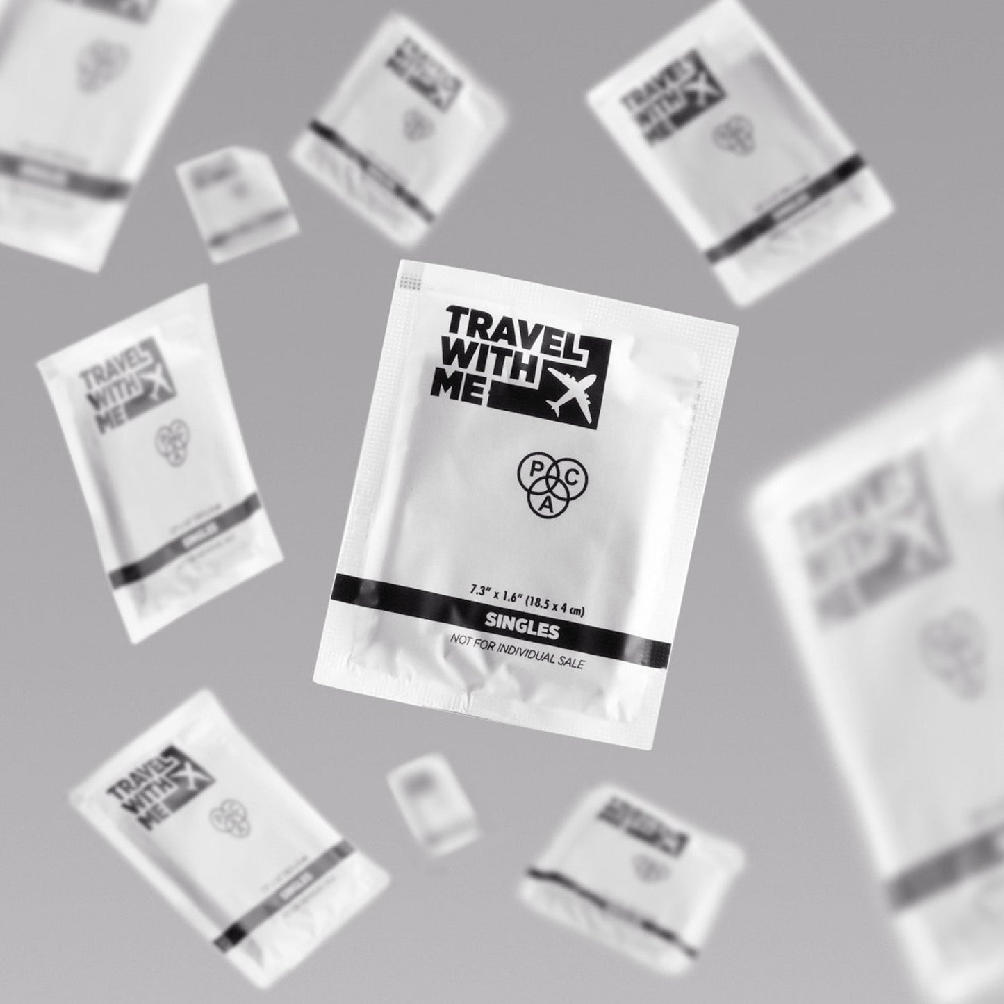 PAC Cosmetics Travel With Me Charcoal Wipes (Singles) (30 N)