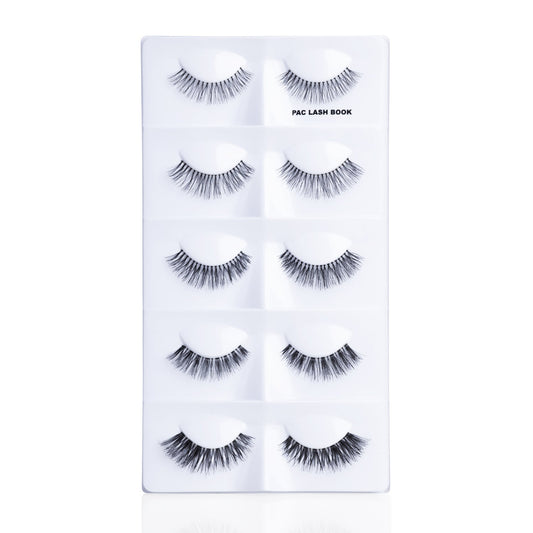 PAC Cosmetics Lash Book (Season 1) (5 Pair)