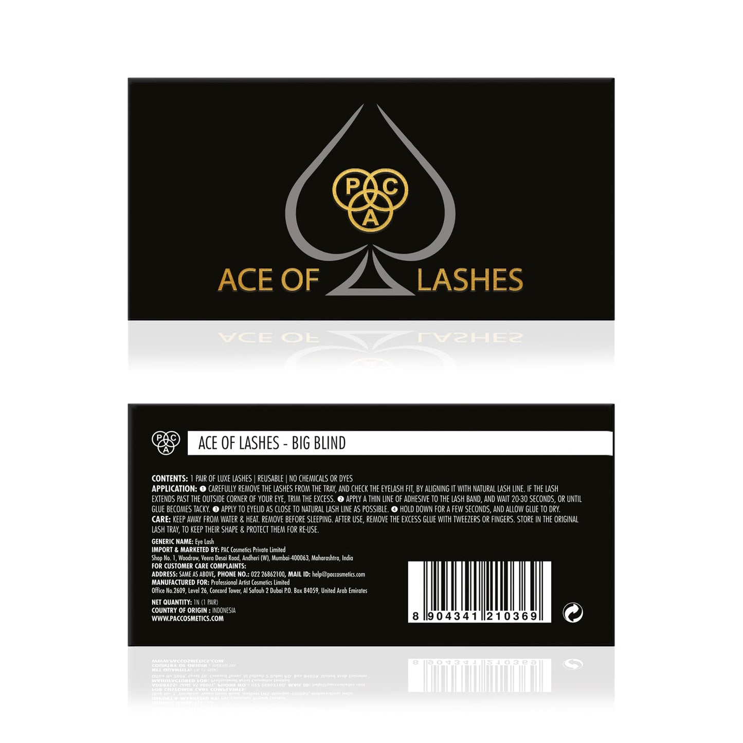 PAC Cosmetics Ace of Lashes (1 Pair) #Color_Big Blind