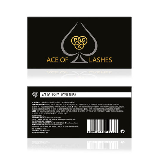 PAC Cosmetics Ace of Lashes (1 Pair) #Color_Royal Flush