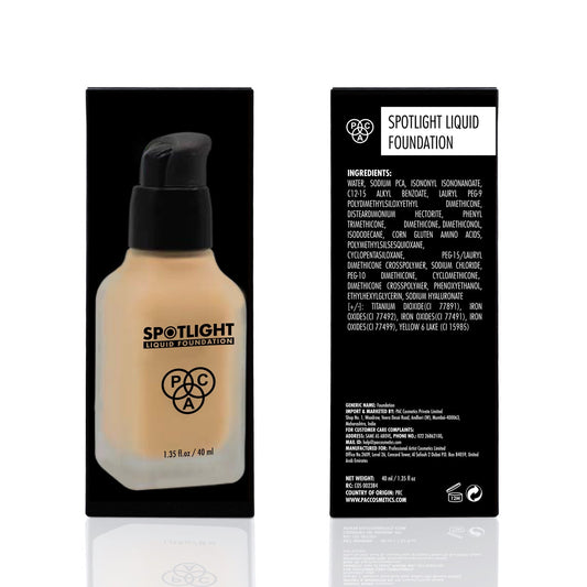 PAC Cosmetics Spotlight Liquid Foundation (40 ml) #Color_Cocoa Crunch
