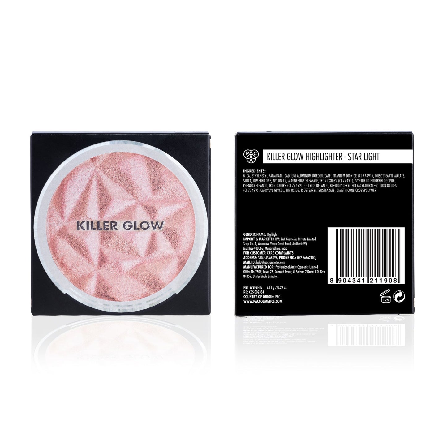 PAC Cosmetics Killer Glow (8.11 gm) #Color_Starlight